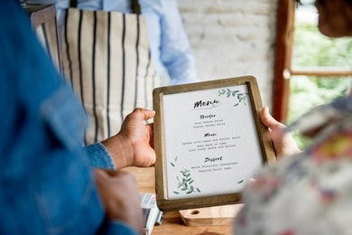 How to choose the right menu size