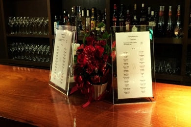 table sign