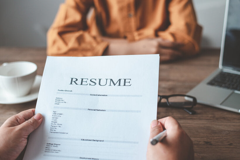 Server Resume Skills