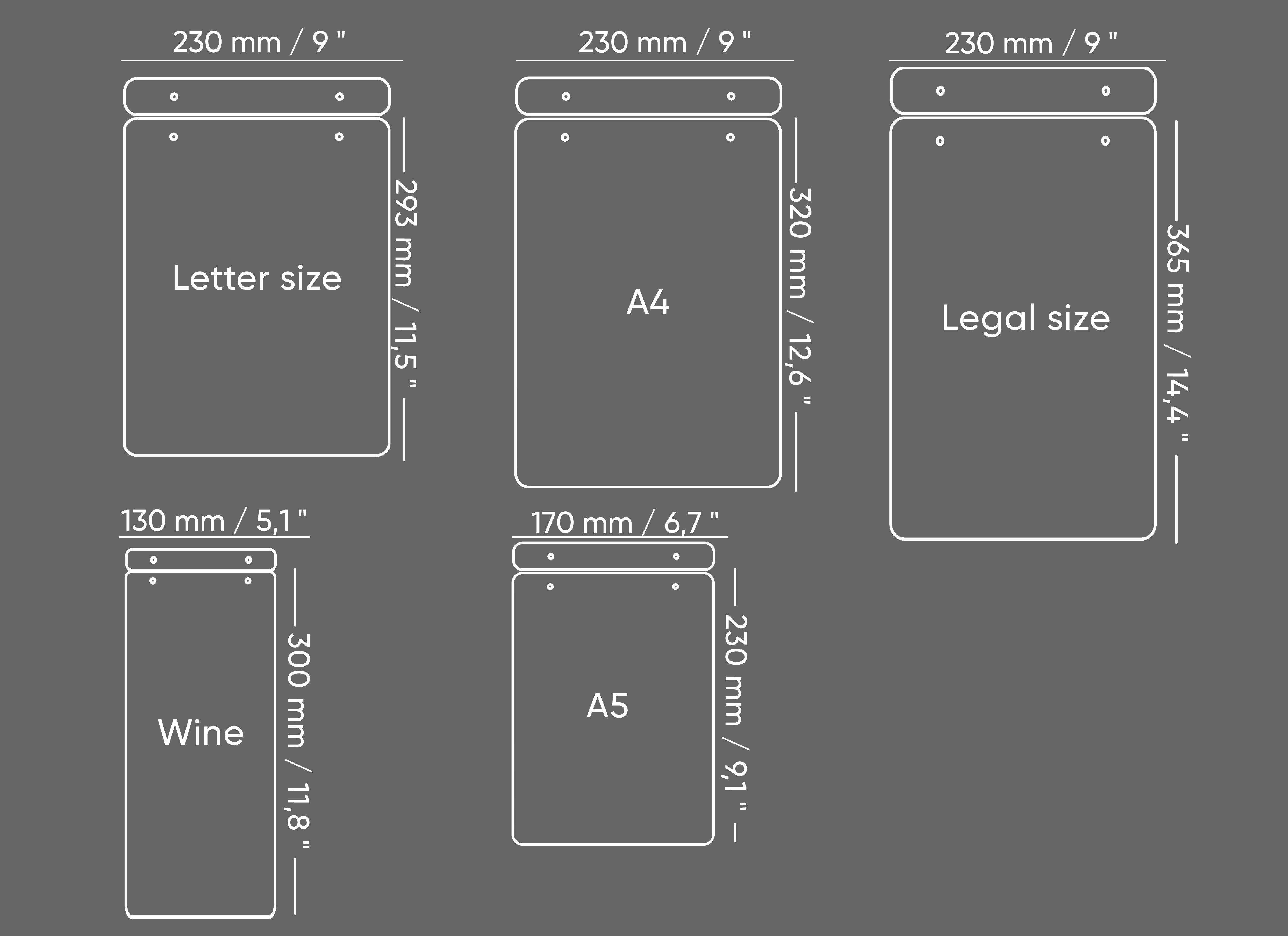 Wooden Bar Menu and Wine List Holder