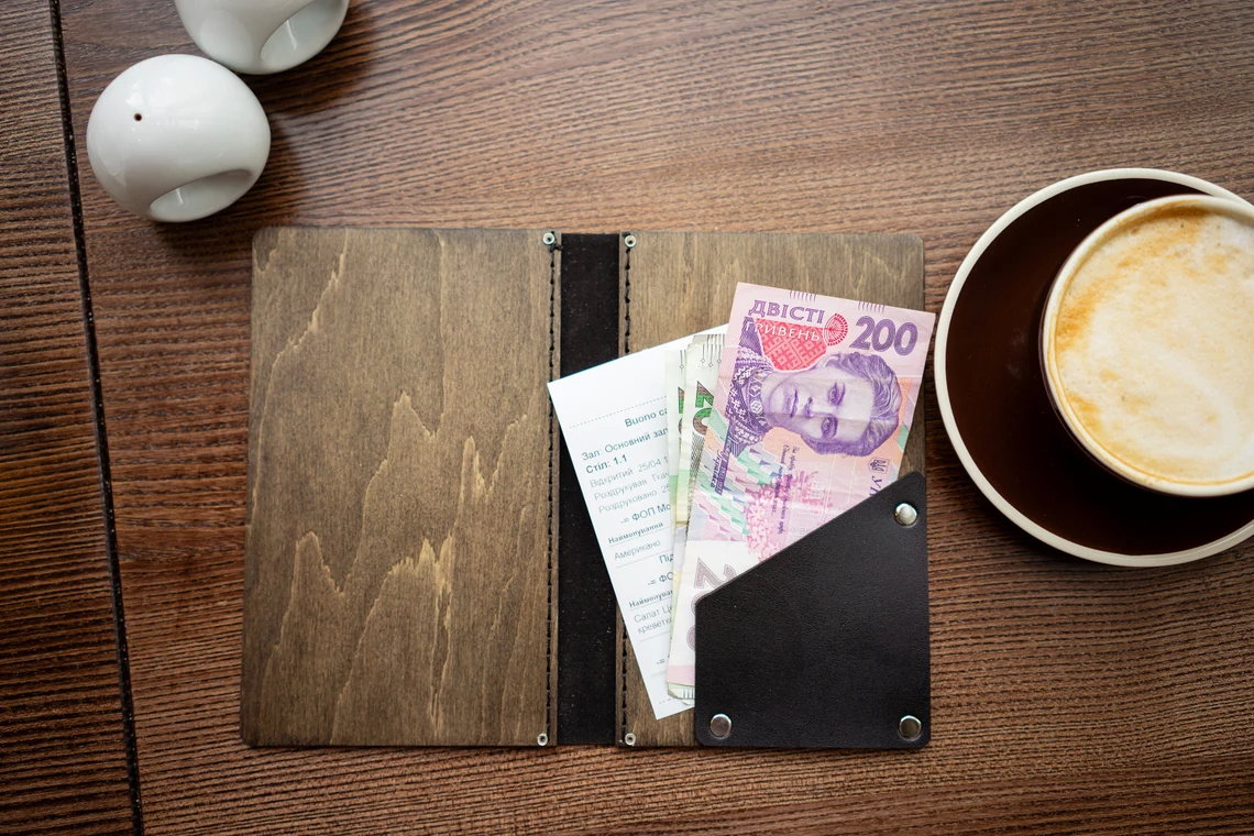 Check Holder, Wooden Check Presenter, ch-101