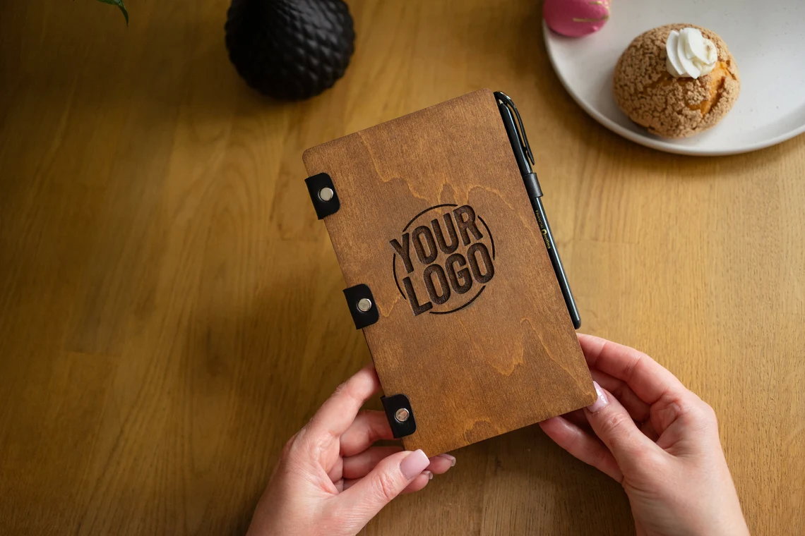 Check Holder with pen, Wooden Check Presenter, FREE ENGRAVING, ch-104