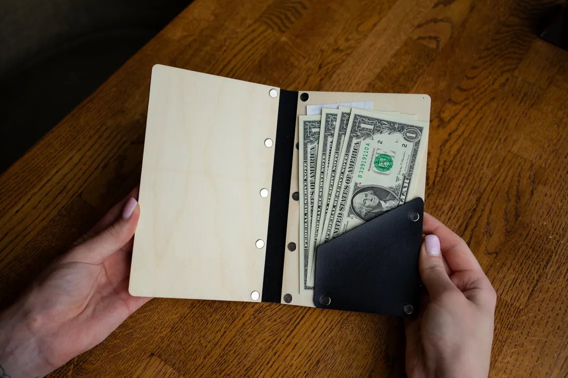 Check Holder, Wooden Check Presenter, ch-103