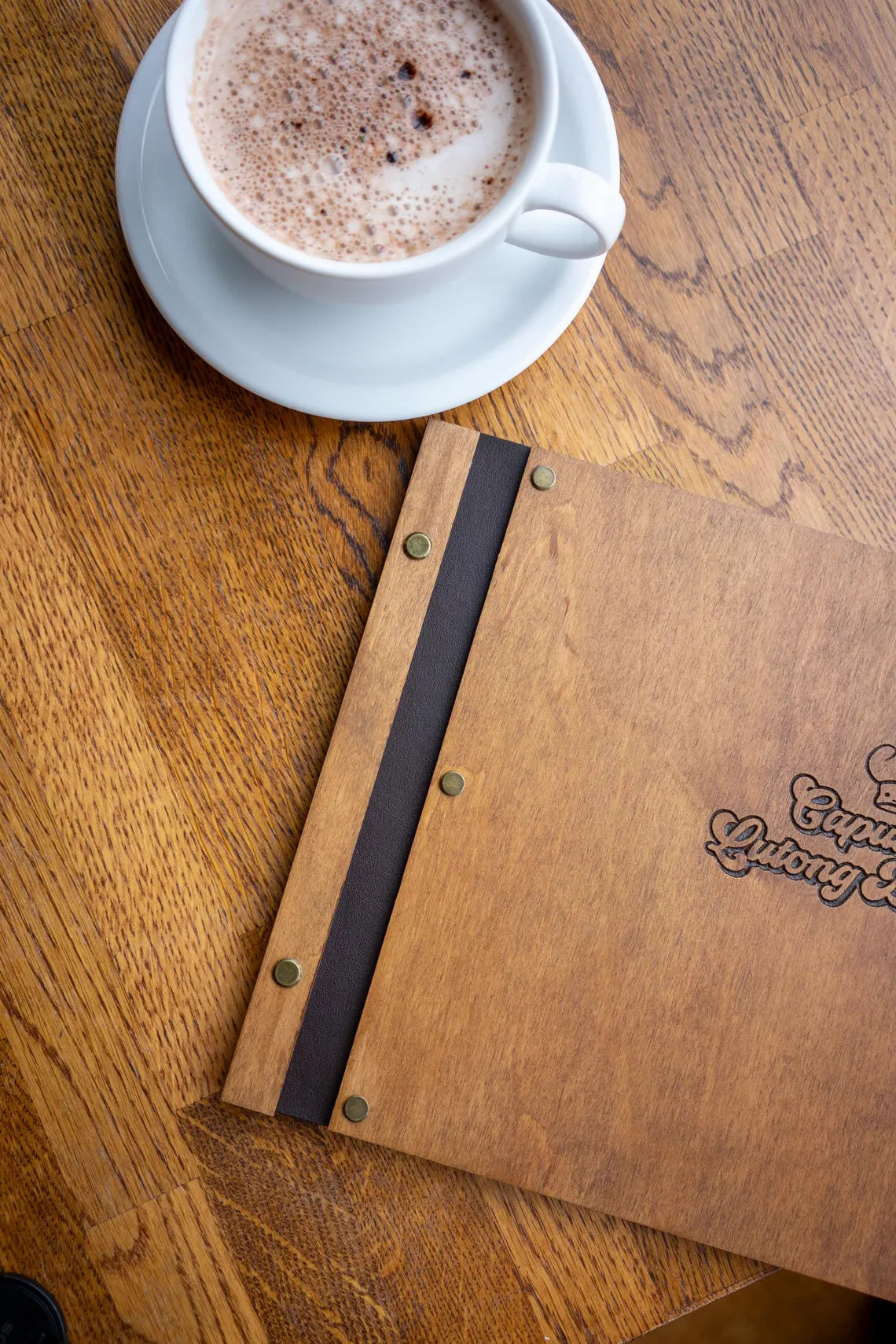 Restaurant Menu Cover, Wooden Menu, Menu, Menu Cover