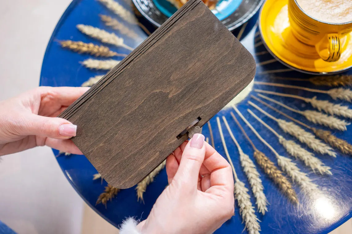 Check Holder, Restaurant Check Presenter, Check Presenter, Bill Holder, Guest Check Presenter, Wooden Check Presenter, FREE ENGRAVING