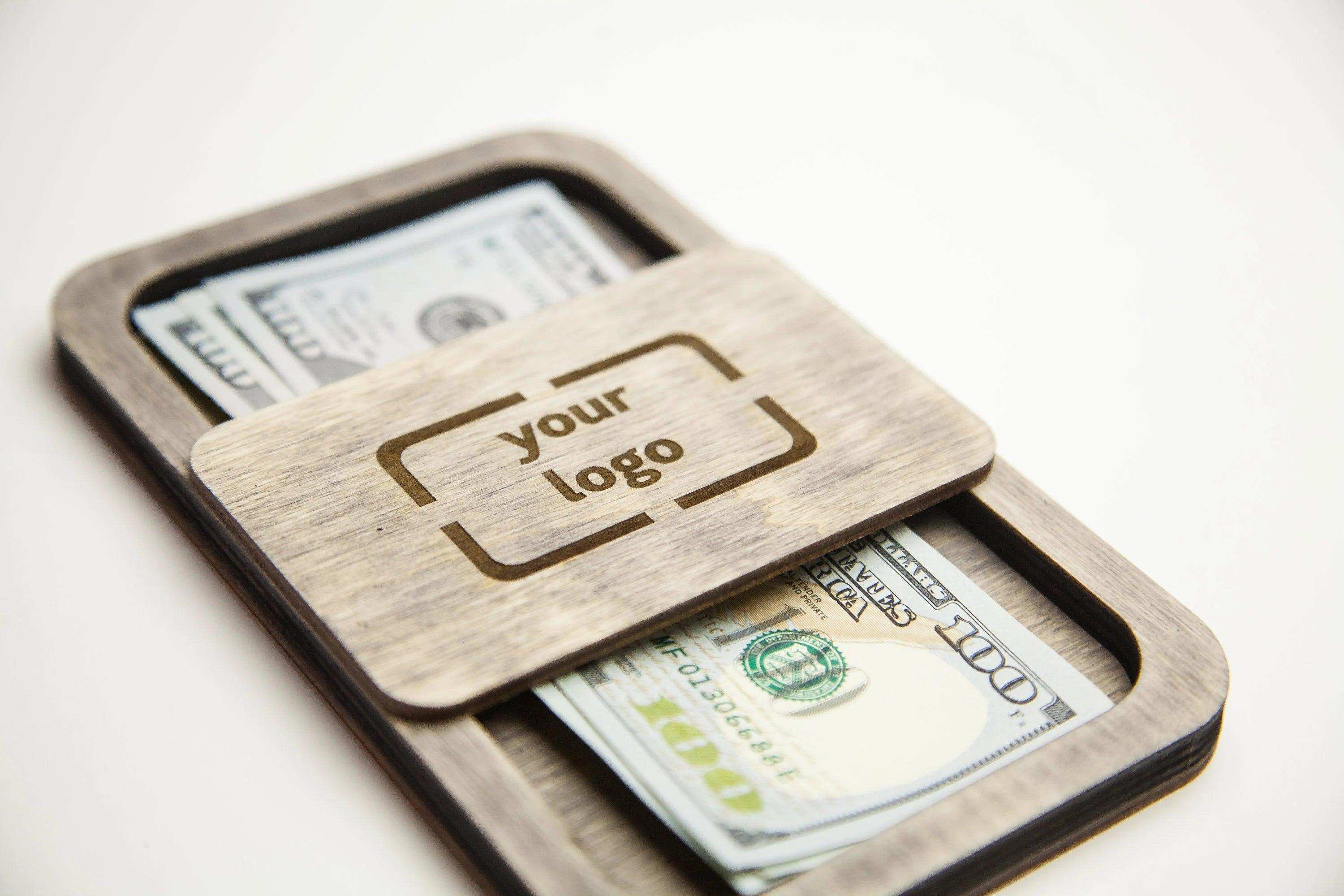 Premium Restaurant Check Holder with Free Engraving