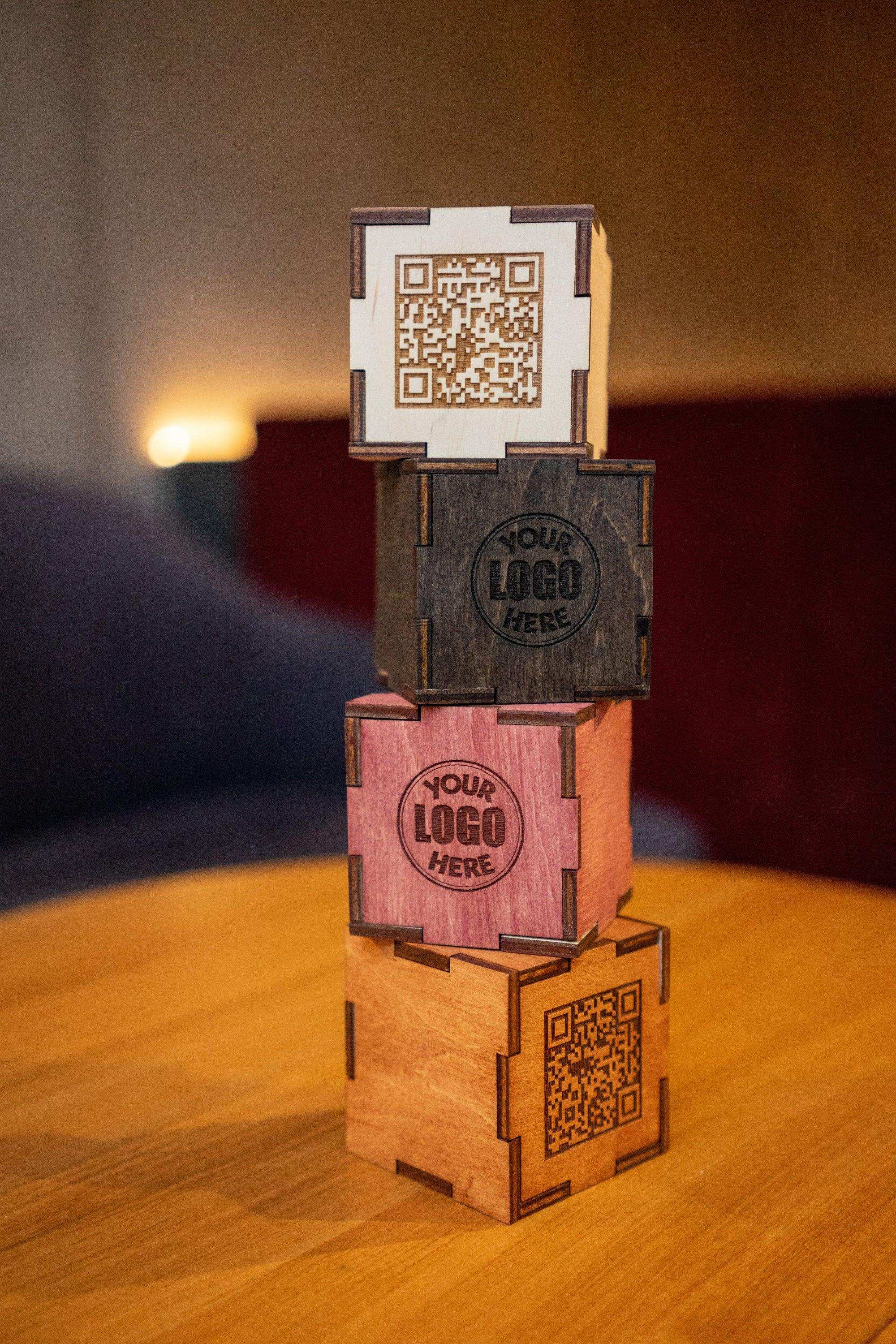 Honeymoon Fund QR Code Sign with Floral Design