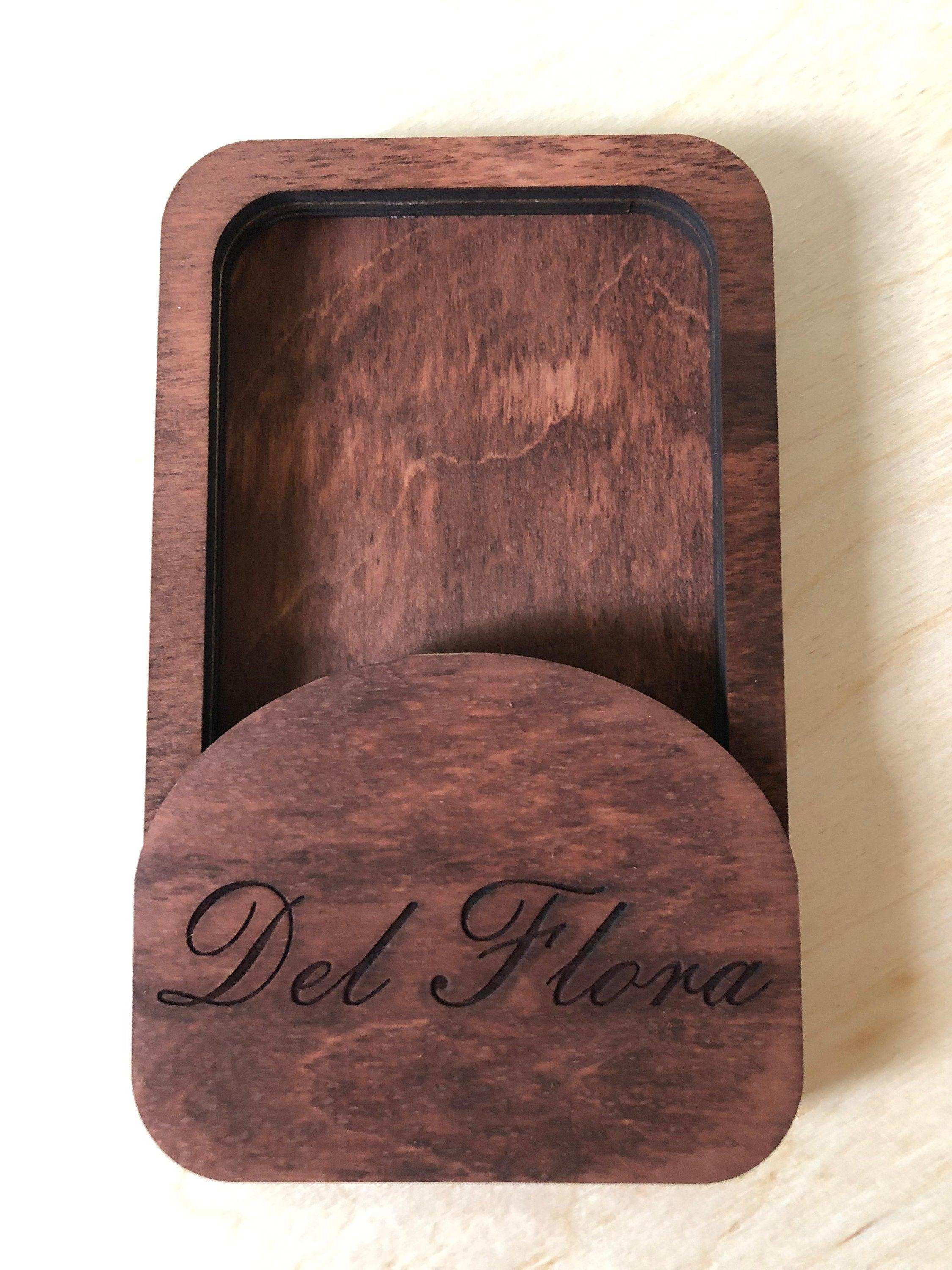 Custom Wooden Check Presenter with Free Engraving
