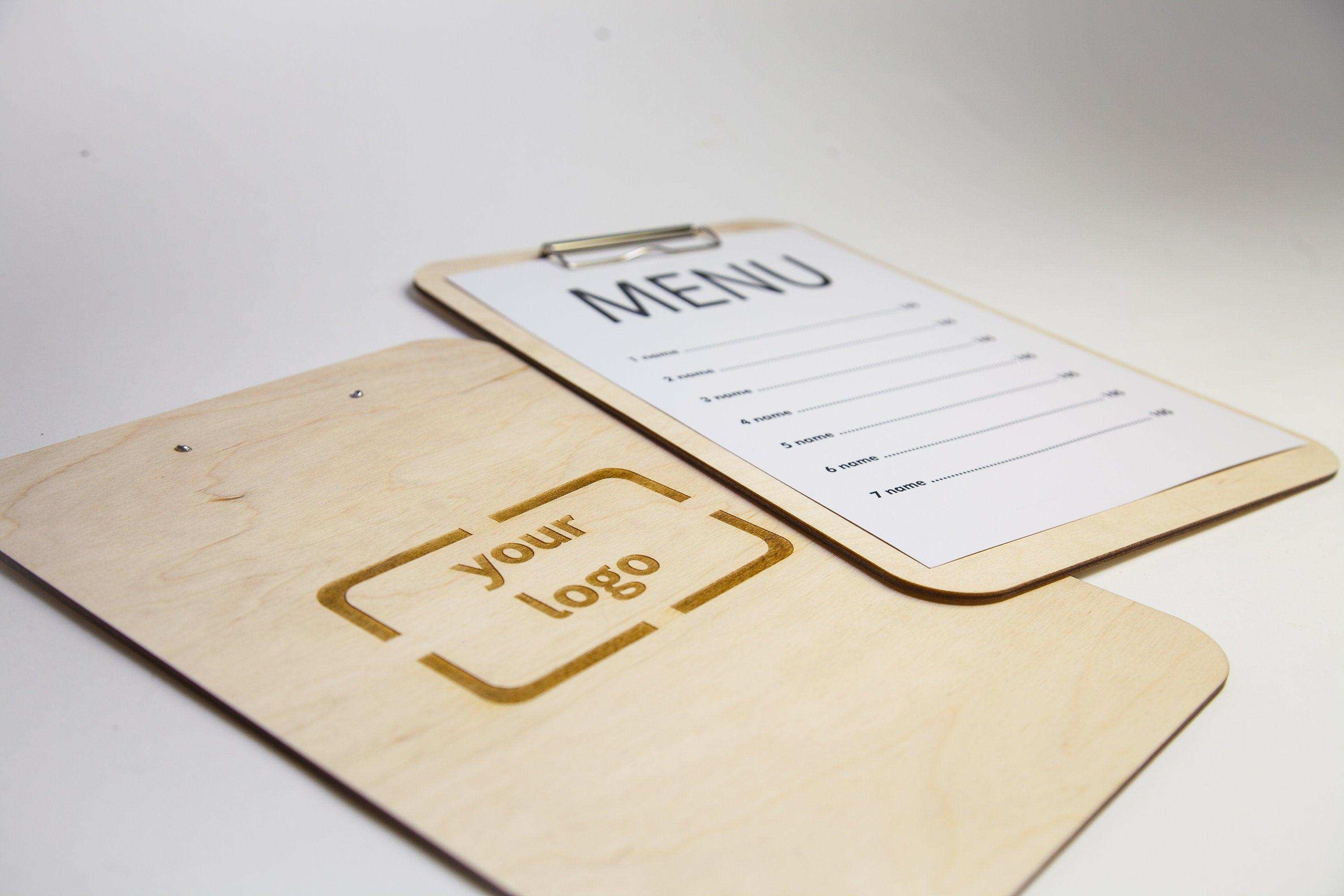 Rustic Kitchen and Restaurant Wooden Menu Board