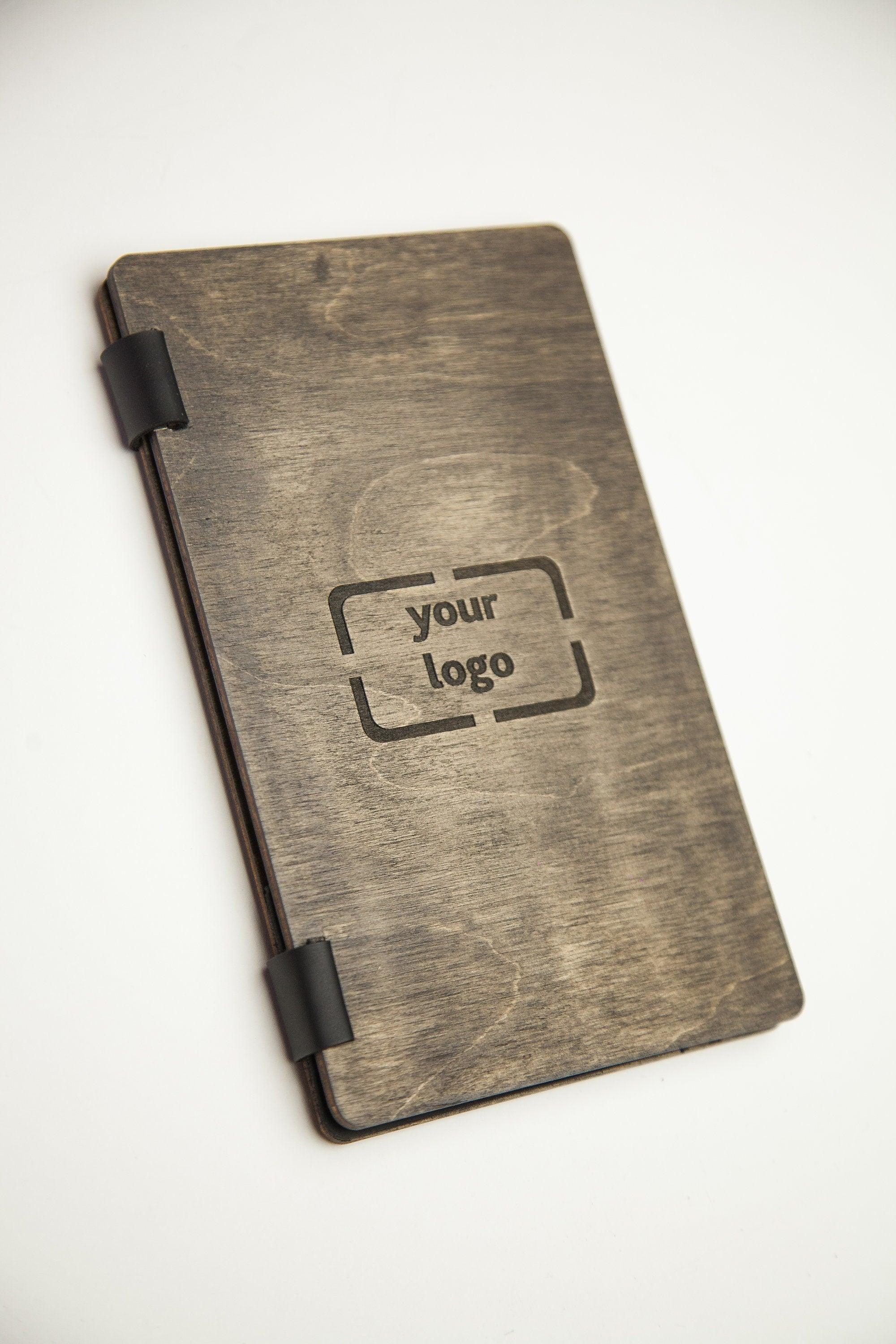 Traditional Wooden Check Presenter