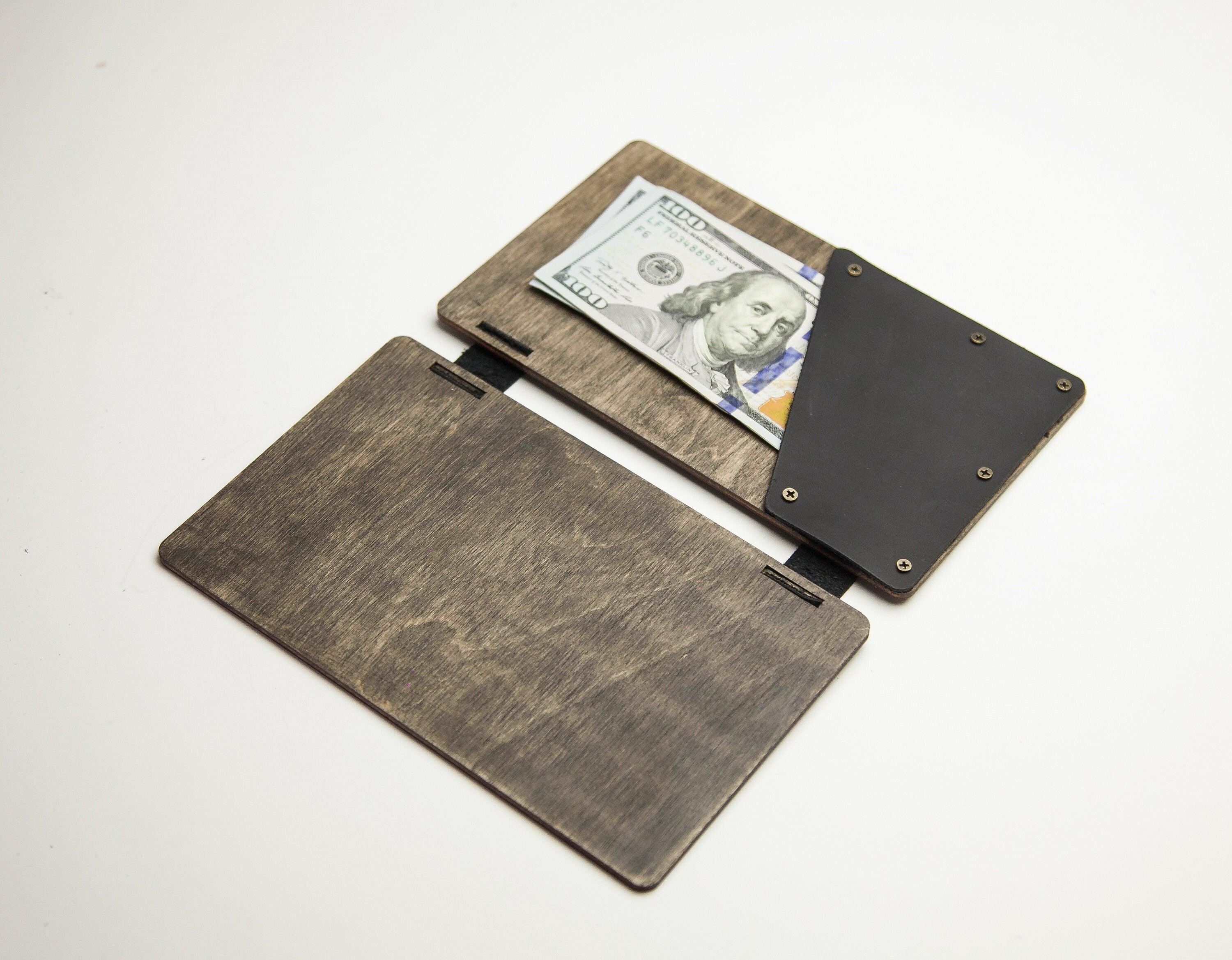 Traditional Wooden Check Presenter