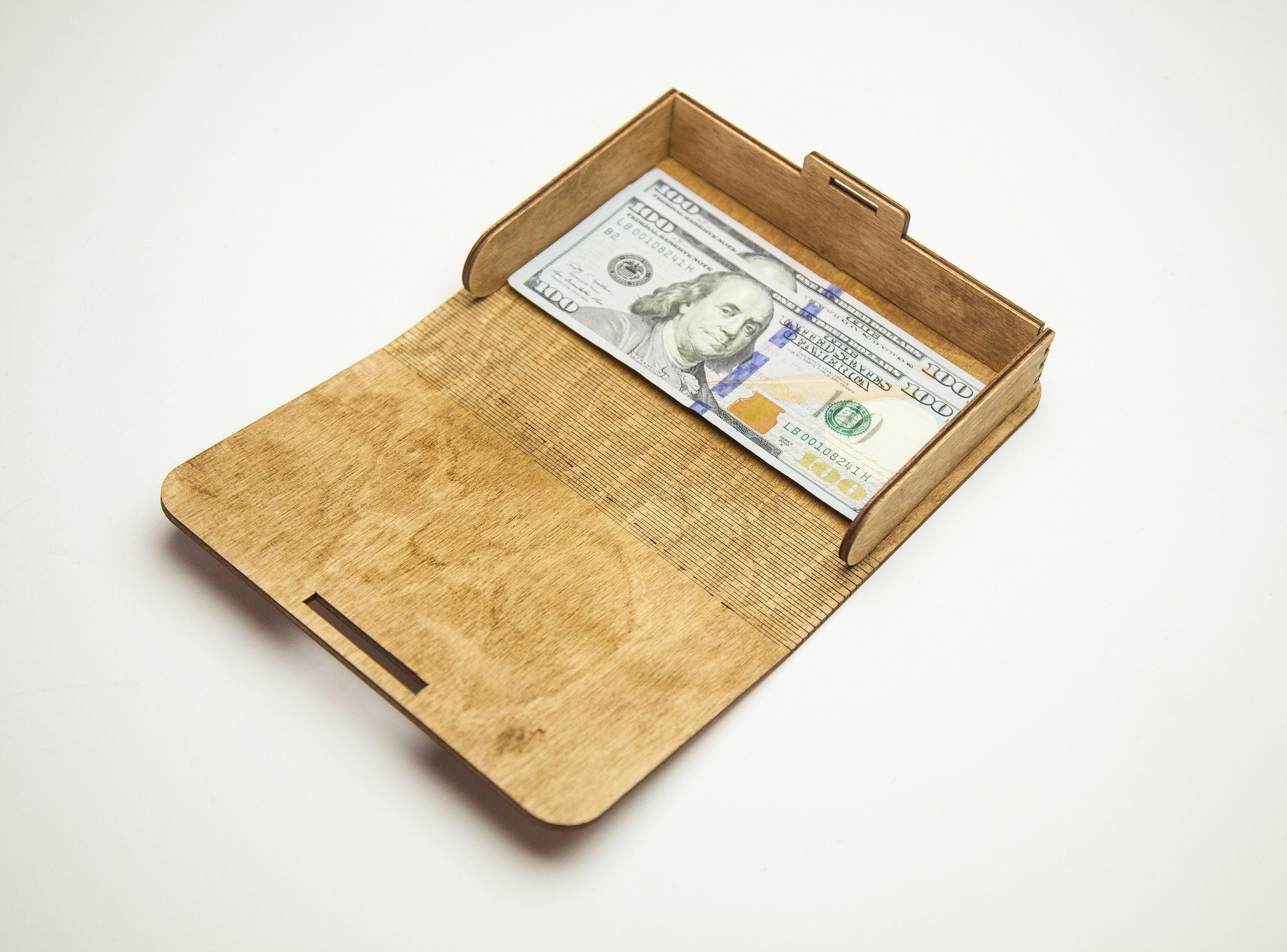 Engraved Wooden Check Presenter