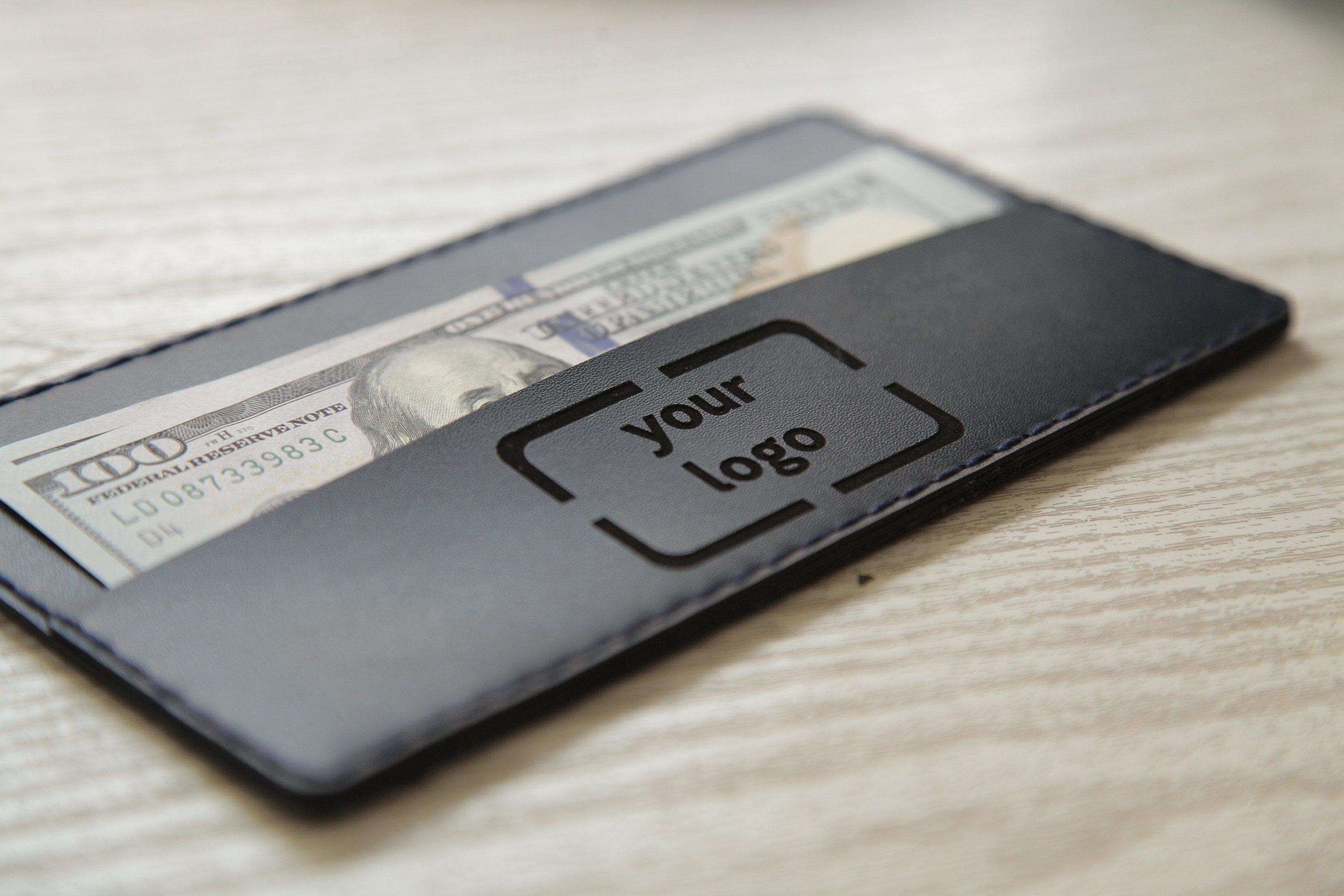 Eco-Leather Check Presenter with Free Engraving