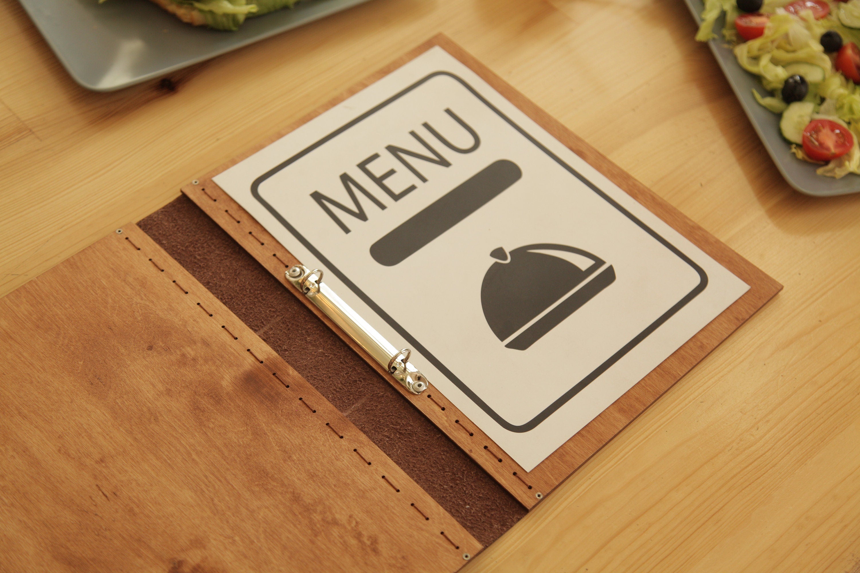 Wooden Menu, Menu, Menu Cover, Restaurant Menu Cover, FREE ENGRAVING