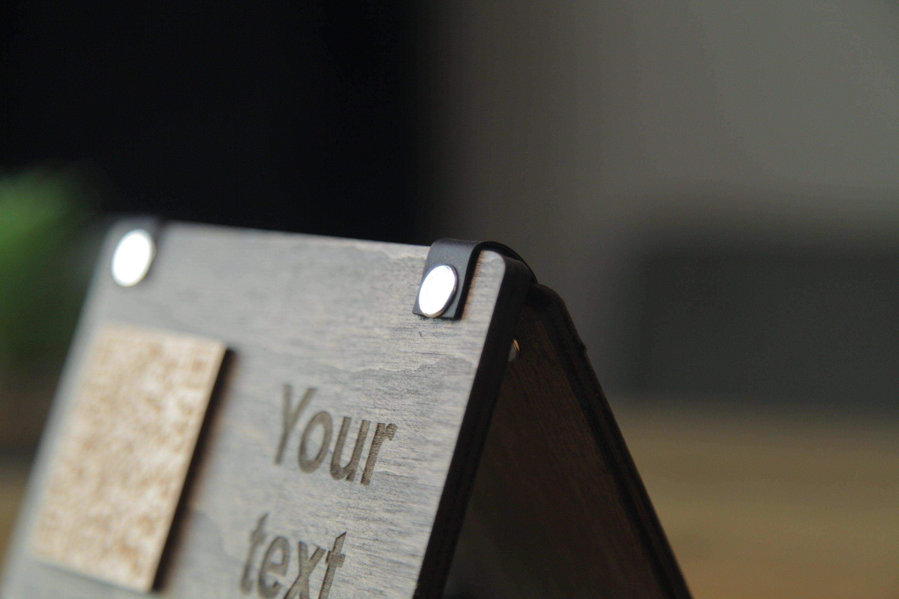 Custom QR Code Sign for Restaurant Tables