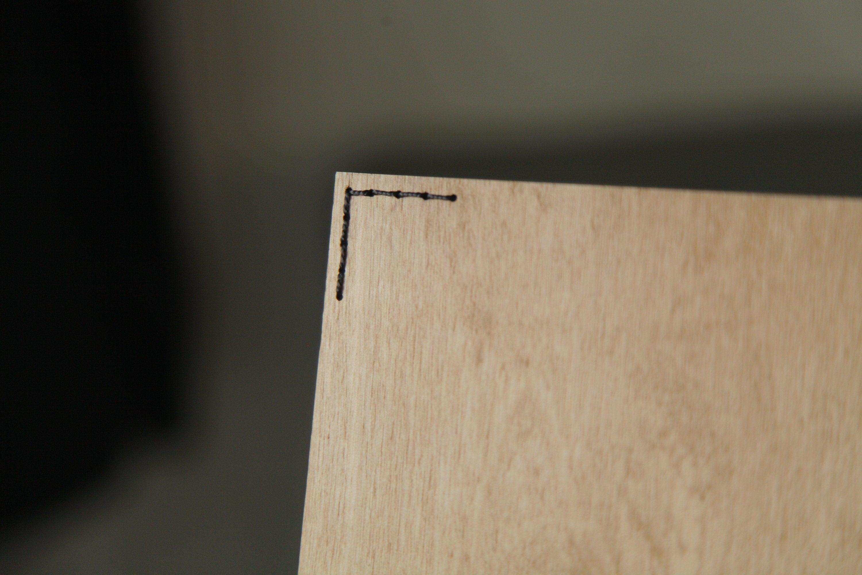 Stylish Wooden Menu Cover