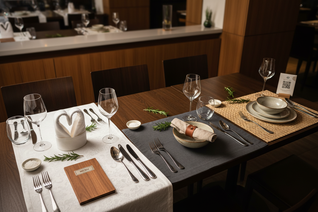 Restaurant Table Setup: A Complete Guide for Different Service Styles