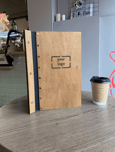 Wooden Menu, Menu, Menu Cover, Restaurant Menu Cover