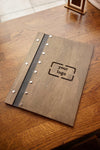 Custom Size Wooden Restaurant Menu Cover, Video