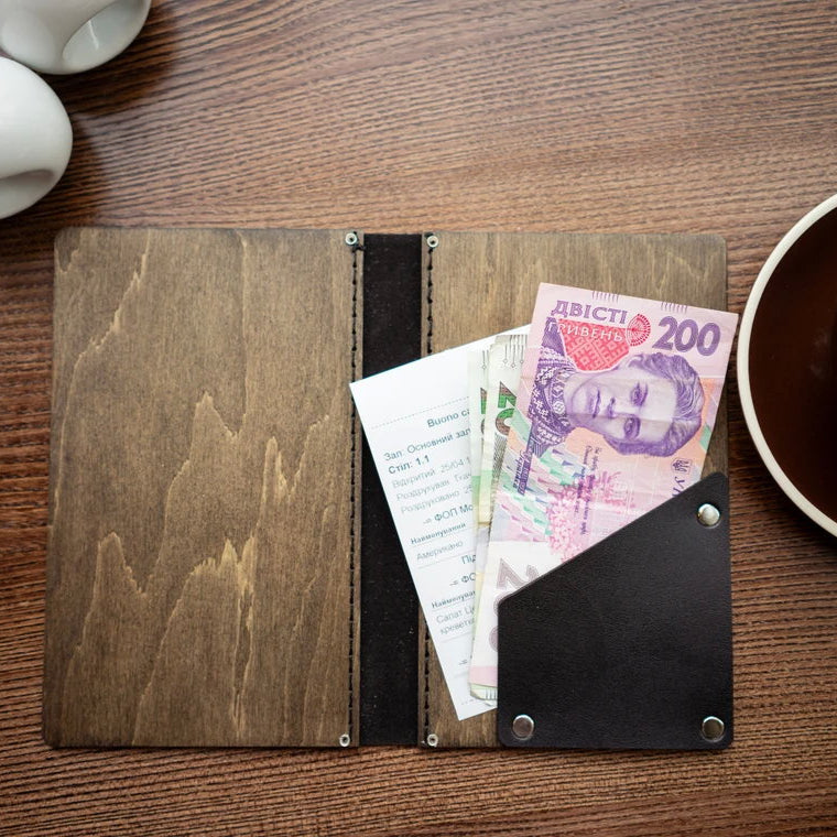 Check Holder, Wooden Check Presenter, ch-105
