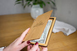 Check Holder on rings, Wooden Check Presenter, FREE ENGRAVING - Image 4