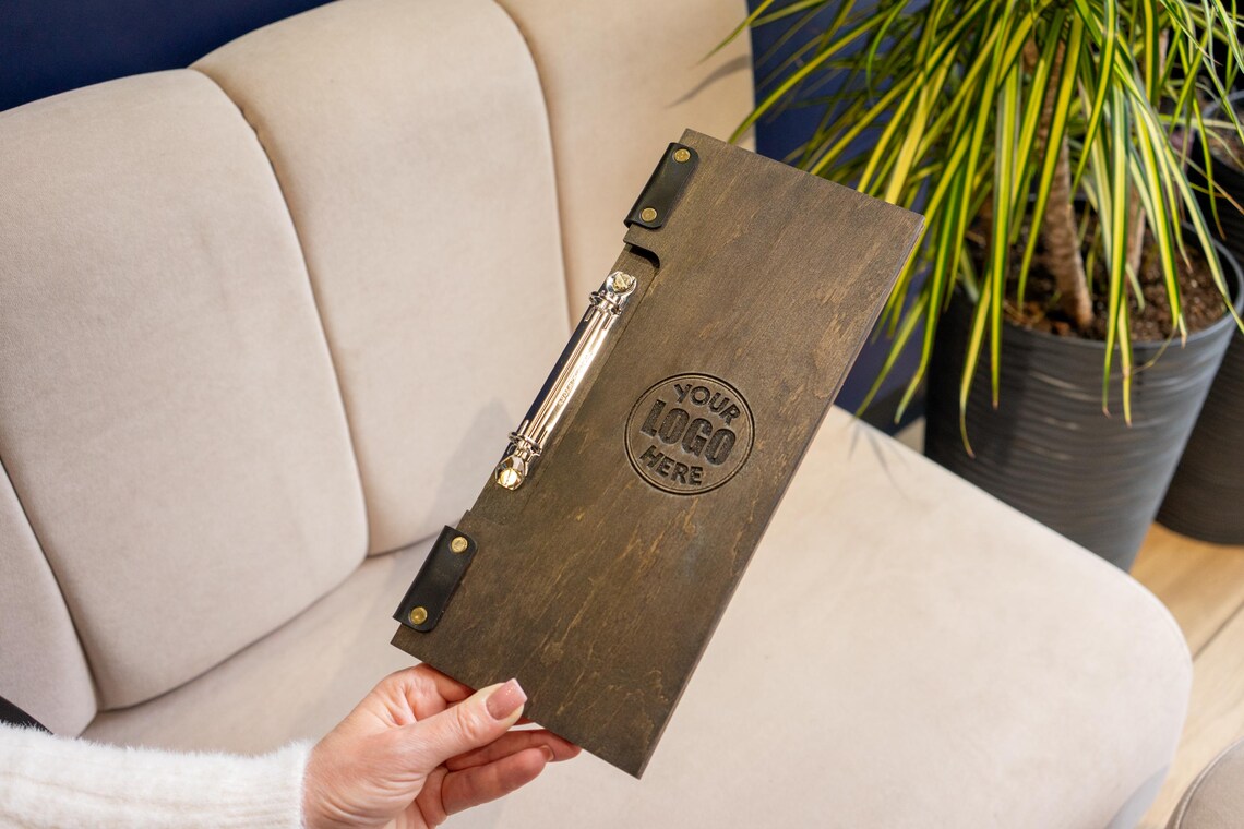 Restaurant Menu Cover, Wine list menu cover, Wooden Bar Menu, Menu, Menu Cover