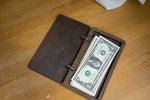 Wooden Check Presenter, Check Holder on rings, FREE ENGRAVING - Image 4