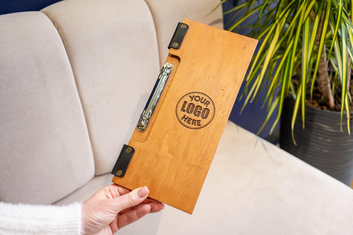 Restaurant Menu Cover, Wine list menu cover, Wooden Bar Menu, Menu, Menu Cover