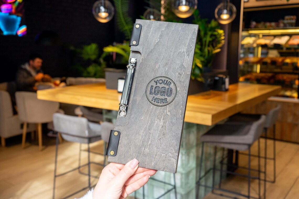 Restaurant Menu Cover, Wine list menu cover, Wooden Bar Menu, Menu, Menu Cover