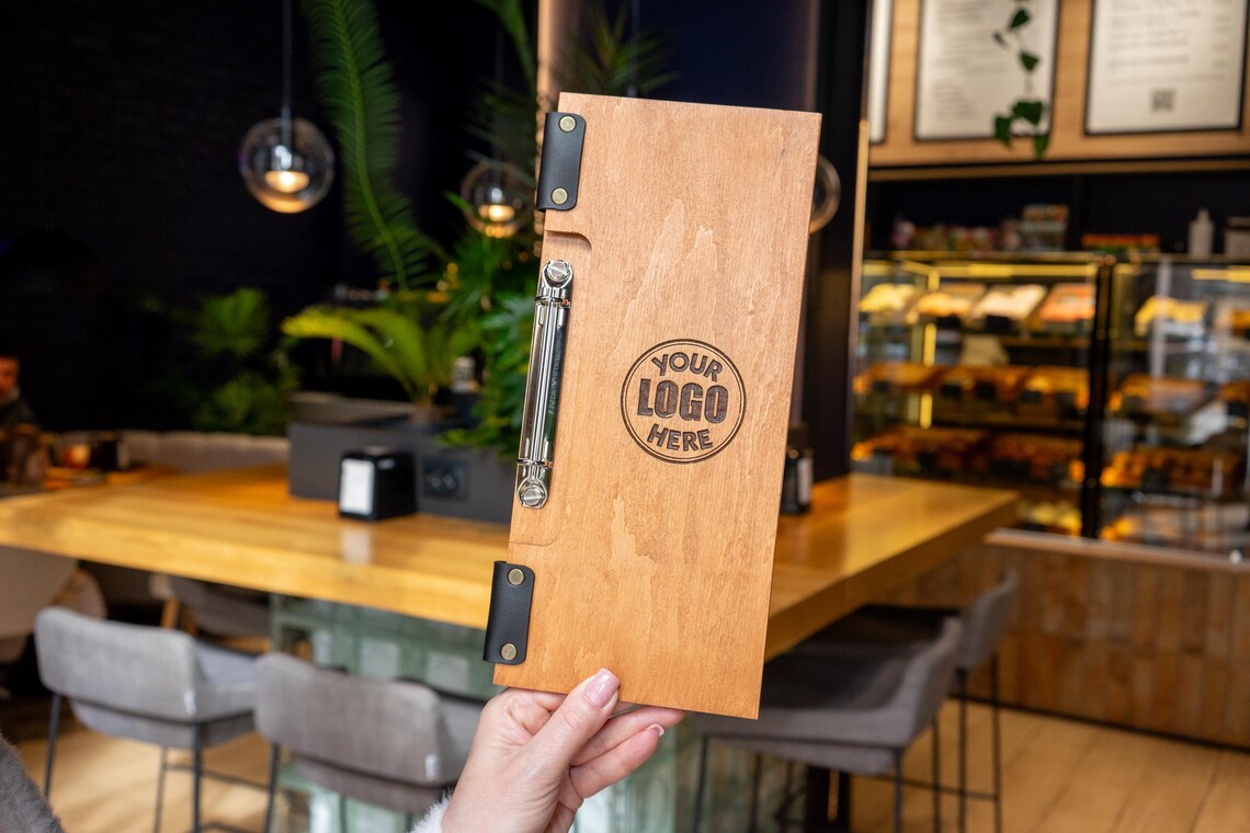 Wine list menu cover, Wooden Bar Menu, Menu, Menu Cover, Restaurant Menu Cover