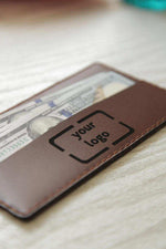 Eco-Leather Bill Holder with Free Engraving, Video - Image 3