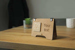 Wooden A-Frame QR Code Menu Stand, Video - Image 4