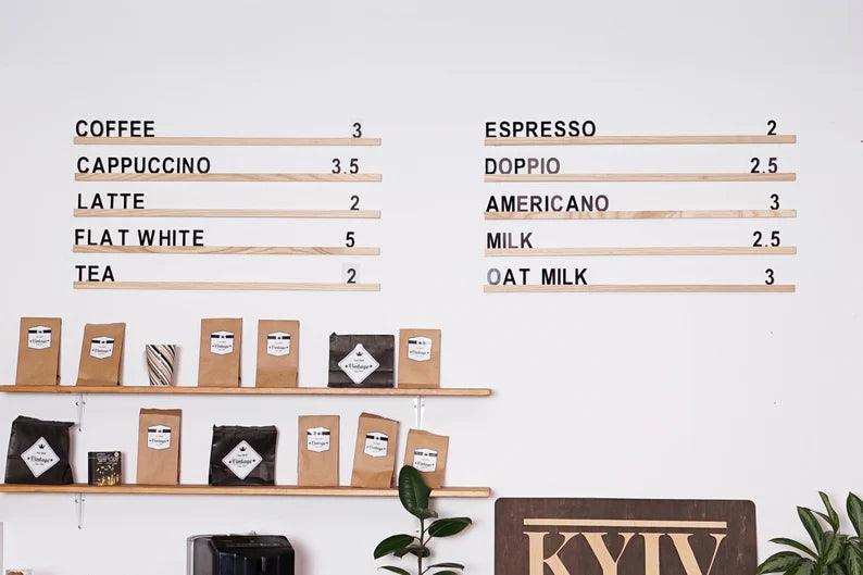 Clear Wall Menu Board with Wood Frame, Video - Image 5