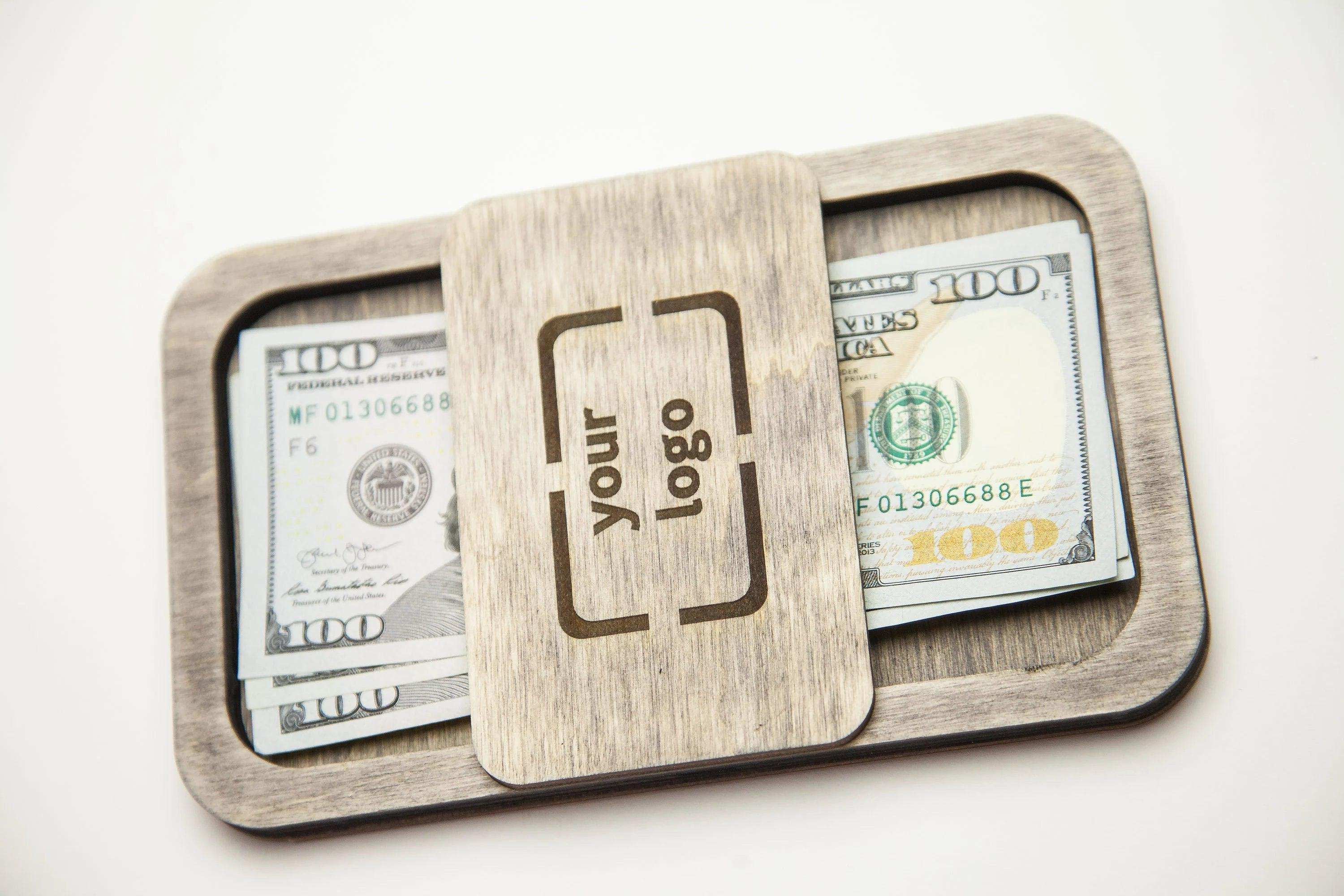 Premium Restaurant Check Holder with Free Engraving