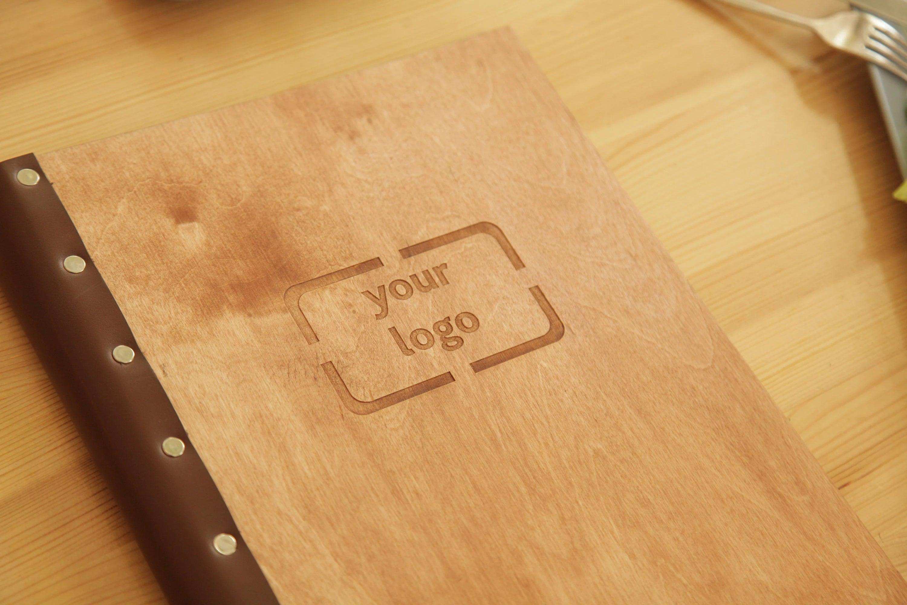 Custom Menu Cover with Changeable Sheets for Restaurants