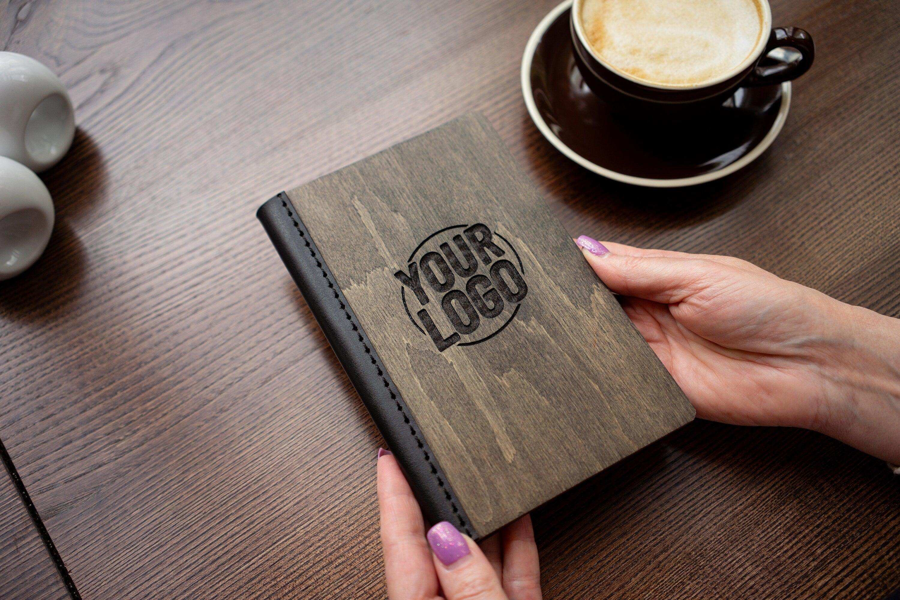 Rustic Wooden Check Holder