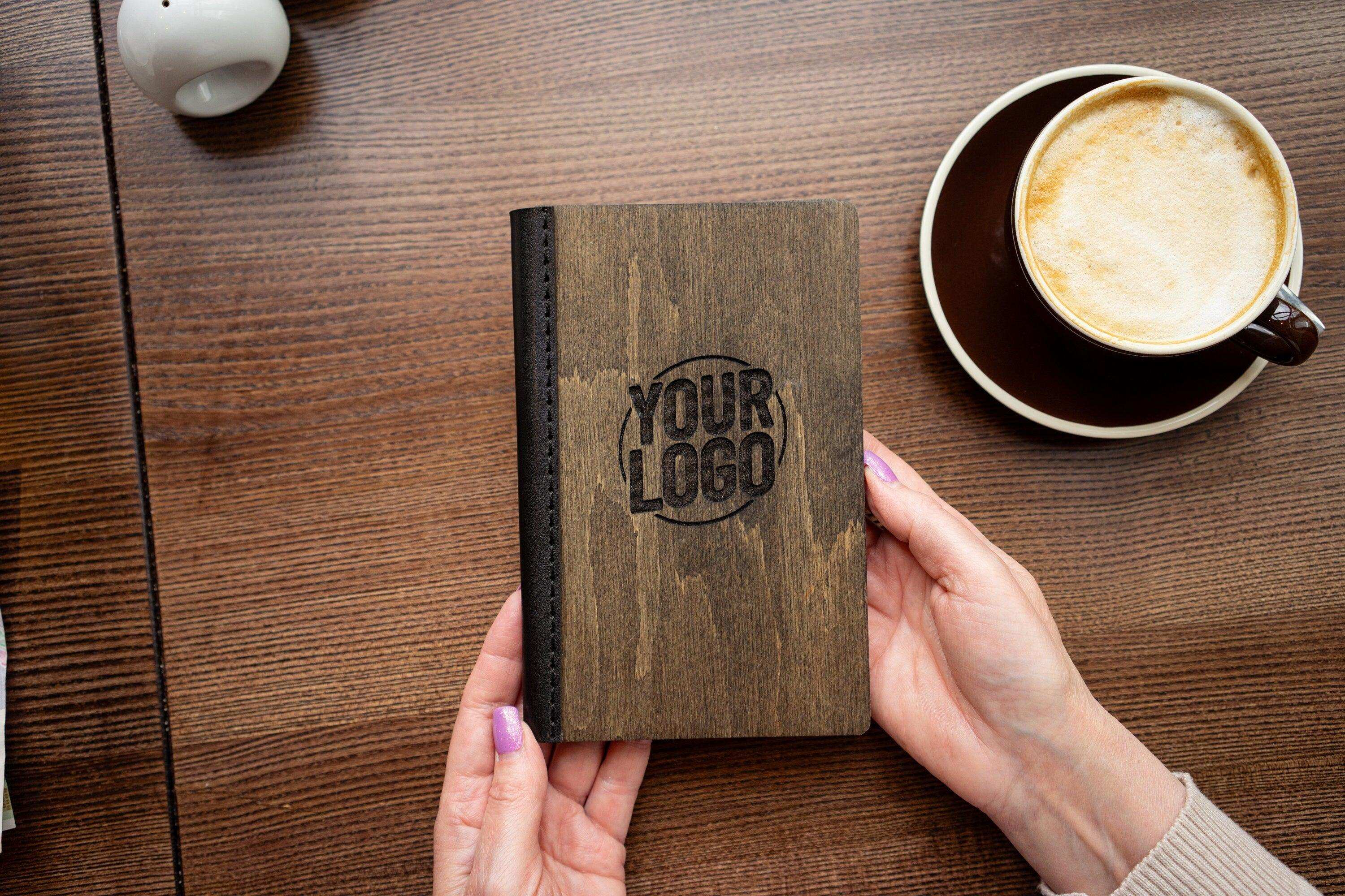 Rustic Wooden Check Holder