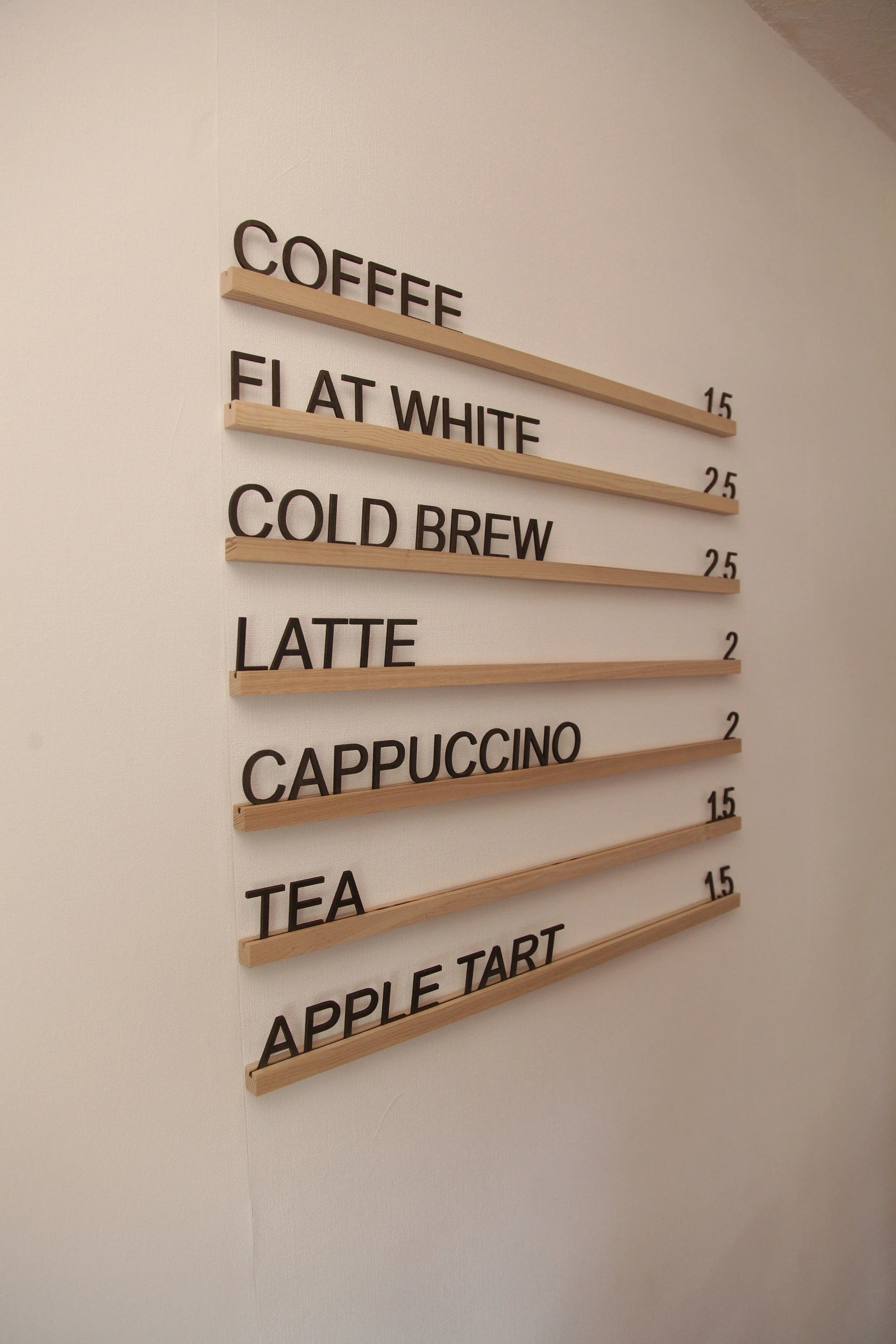Custom Wall Menu Rails, Video - Image 8