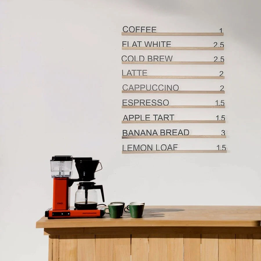 Custom Wall Menu Rails, Video - Image 1