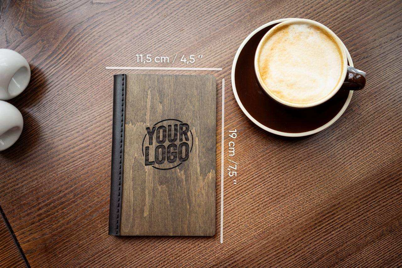 Rustic Wooden Check Holder