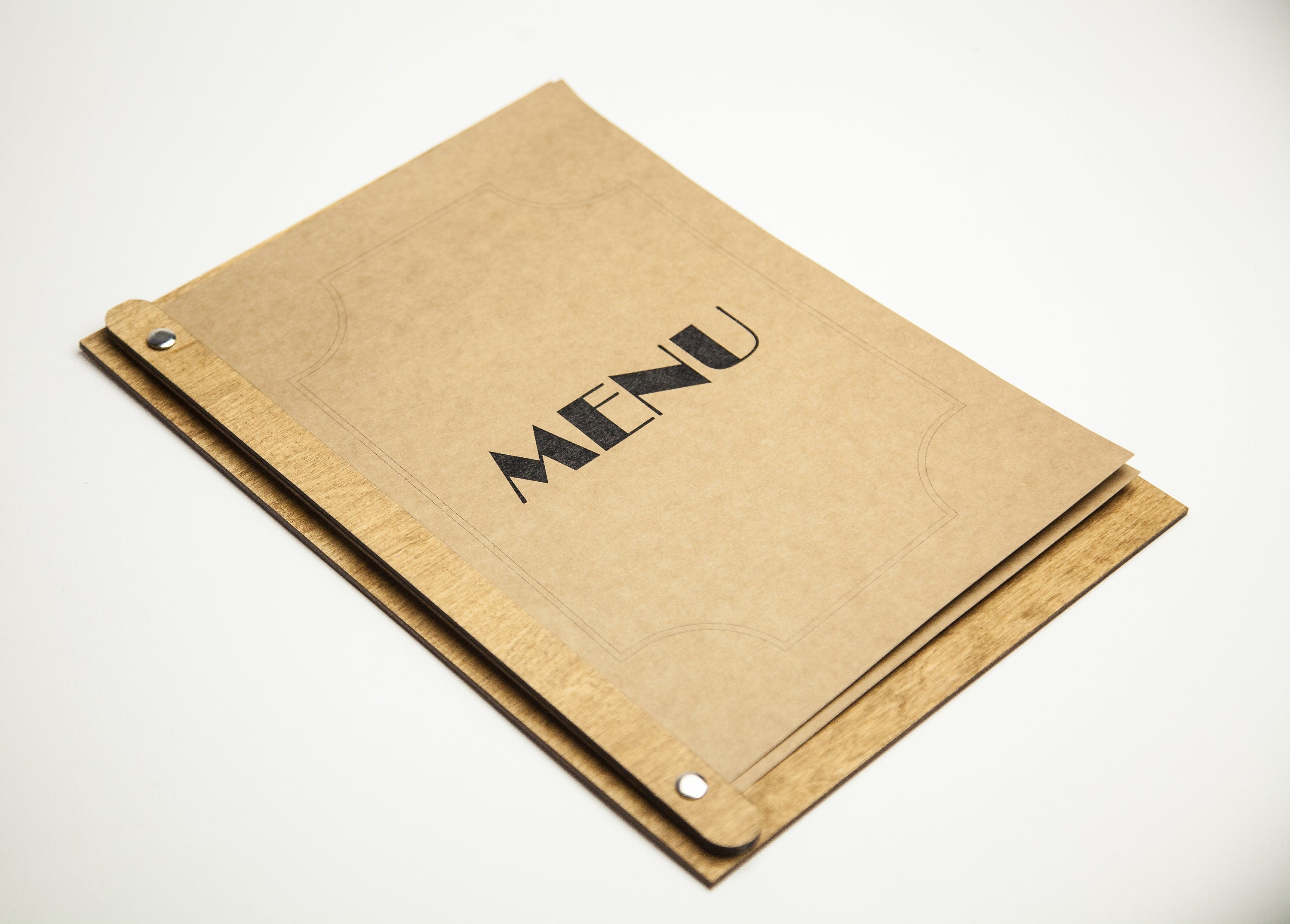 Classic Restaurant Menu Folder