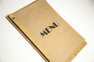 Menu cover — is it worth using interactivity in business?