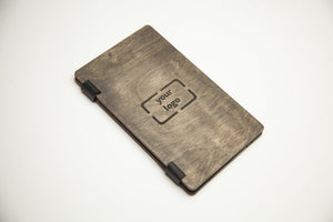 Сustom wooden restaurant check holder and all its features for customers