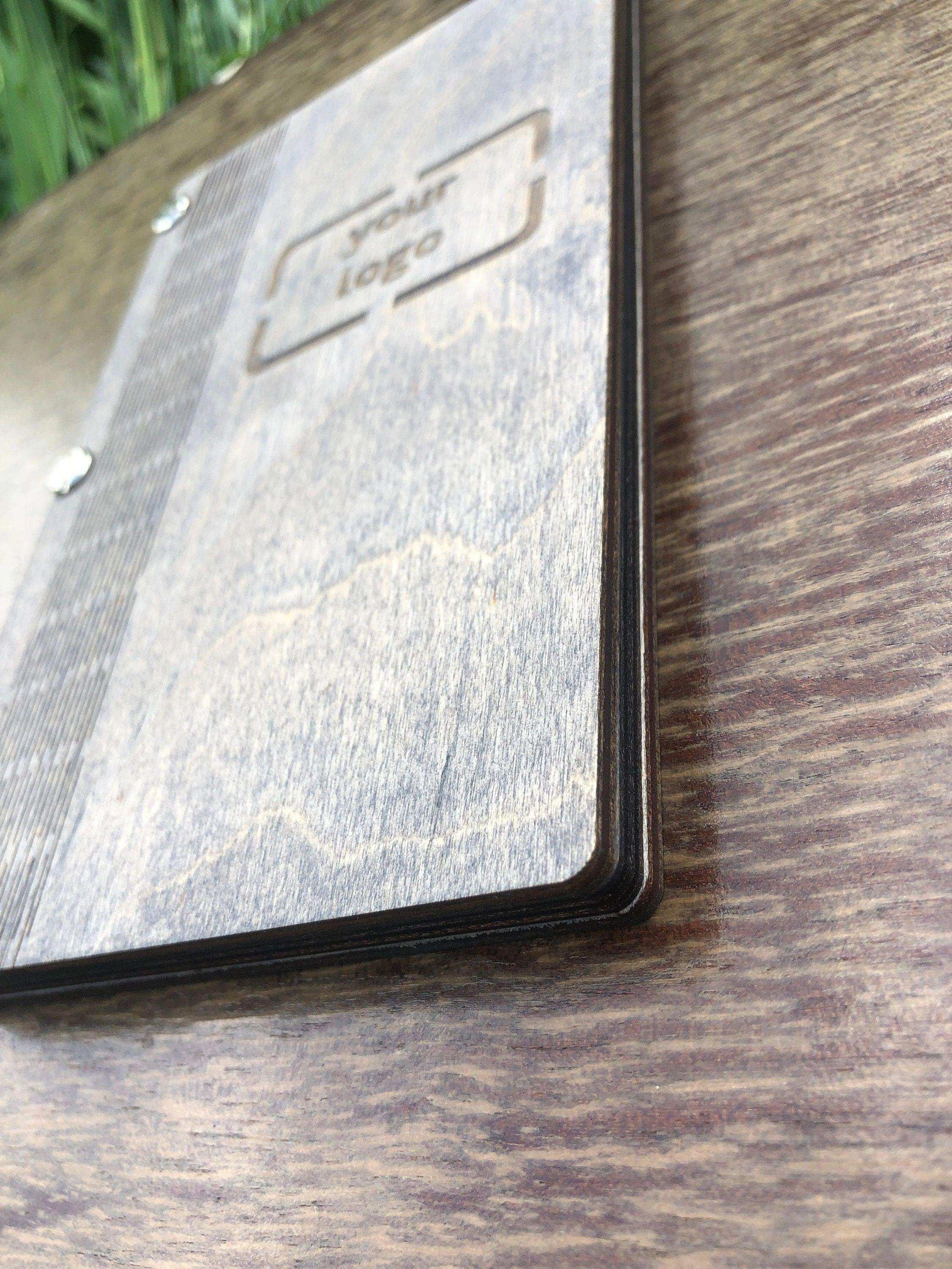 Customized Wooden Bill Holder with Free Engraving