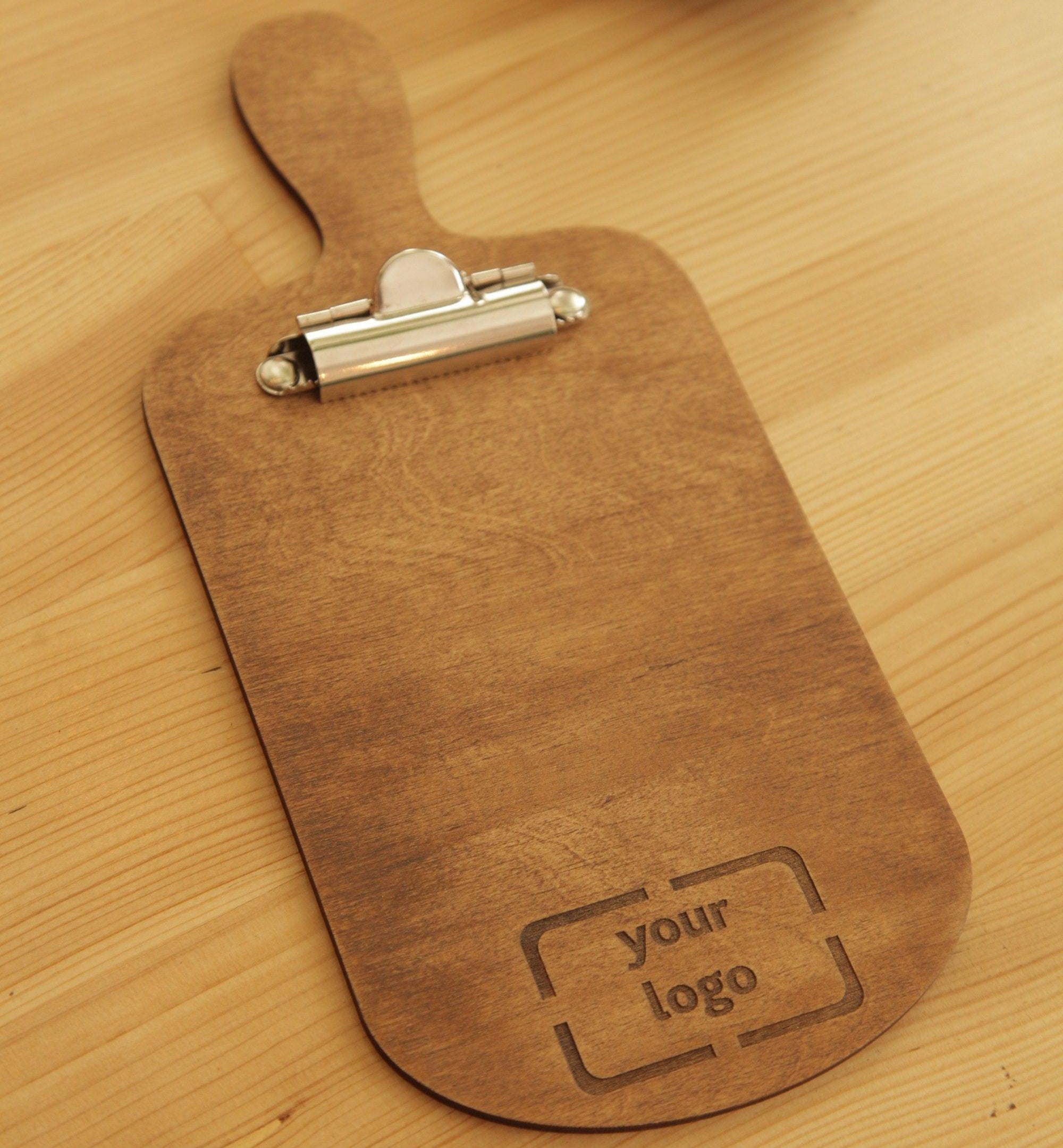 Wooden Check Presenter for Upscale Venues