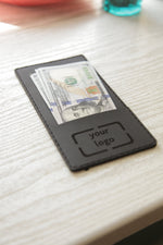 Eco-leather check presenter for a restaurant and its features