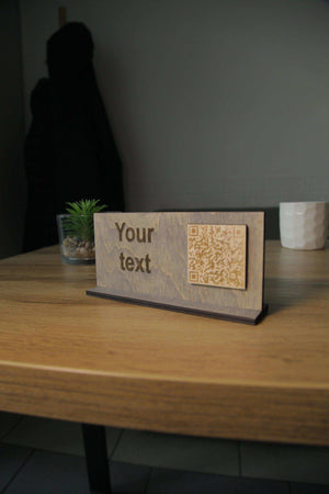 Handcrafted QR Code Menu Sign for Restaurants, Video - Image 5
