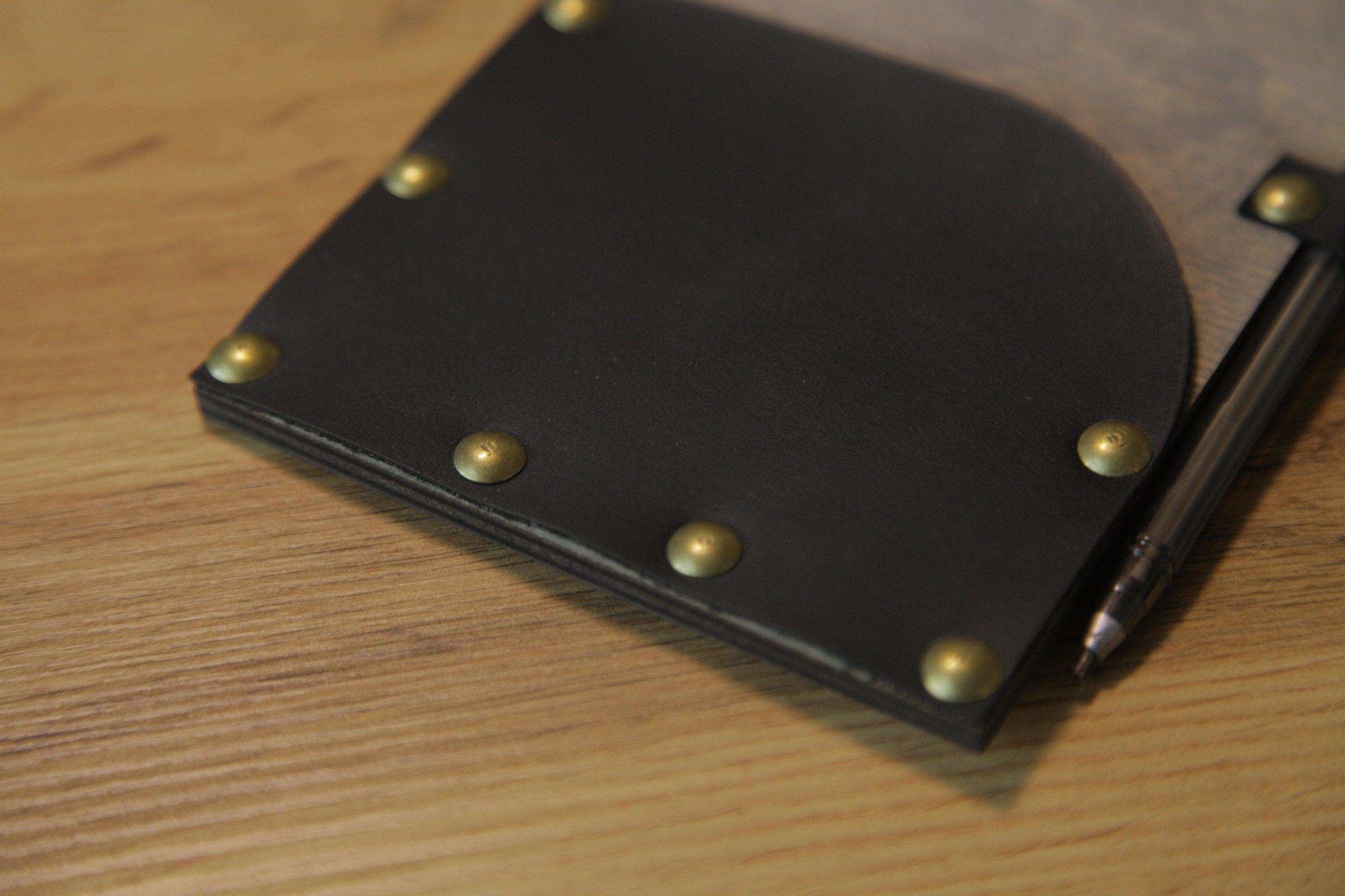 Wooden Check Presenter with Pen Holder